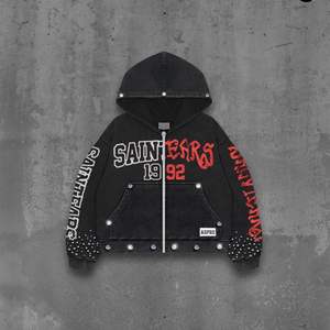 Sudadera con Pedrería Verano 2026, Estilo Retro Vintage, Informal, Tejida, Antiarrugas, Secado Rápido, Transpirable, Ecológica, Holgada, Poliéster/Algodón - Product Image 3