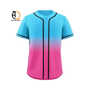 Uniformes de Béisbol Personalizados al por Mayor de Alta Calidad, Camisetas de Béisbol Lisas - Product Image 2