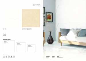 กระเบื้องปูพื้นพอร์ซเลนแบบมันเงา 1200x1200 แผ่นใหญ่คุณภาพสูงสำหรับโครงการ - Product Image 5