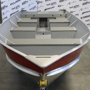 Nouveau bateau en aluminium de 16 pieds SSV-16 L-U-N-D, 4 passagers, avec 1 an de garantie - Product Image 1
