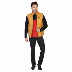 Chaleco Acolchado de Invierno para Hombre 2026, de Lona de Algodón Premium, con Cuello Alto y Decoración Bordada, para Uso Diario y al Aire Libre - Product Image 2