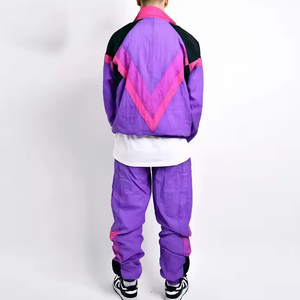 ชุดวอร์มเสื้อกันลมขนาดพลัสไซส์แฟชั่นสำหรับฤดูหนาวลายพื้นชุดสไตล์ระบายอากาศได้ทุกสี - Product Image 2