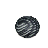 Grille de haut-parleur ronde en acier perforé, maille métallique, grille de haut-parleur, filtre pour haut-parleur, panneau en acier perforé en nid d'abeille
