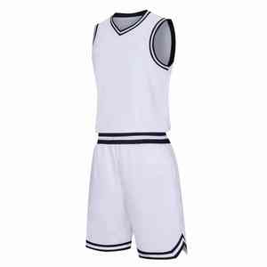 ชุดเสื้อบาสเก็ตบอลขนาดใหญ่พิเศษชุดฝึกทีมวิทยาลัยทำจากโพลีเอสเตอร์100% งานตามสั่ง - Product Image 6