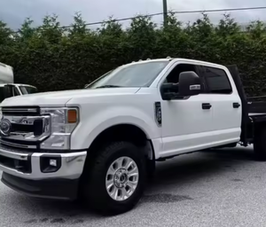 Exportation de véhicules d'occasion 2020 à faible kilométrage - Ford F-350 SD XLT SuperCrew 9 pieds, plateau plat, 4x4, conduite à gauche/droite, livraison mondiale - Product Image 6