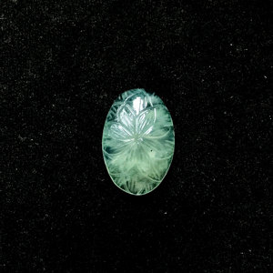 Excellentes pierres précieuses sculptées en Prehnite naturelle 40 carats pierres précieuses sculptées aspect et forme étonnants naturels vendeur le mieux noté-7*21*31mm - Product Image 1