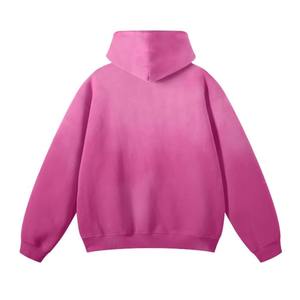 Sudadera con capucha de lana reciclada ecológica, ropa de calle sostenible lista con etiqueta privada - Product Image 2
