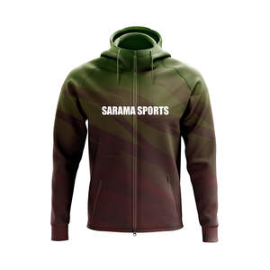 New Arrival Factory Wholesale Price Customized Logo Men Zipper Hoodie Custom Made Breathable Material Men Hoodies <b>Thermal</b> - Product Image 1