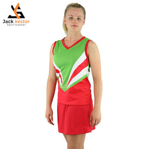 Vestido de Netball de Poliéster de Alta Calidad para Adultos, Ropa Deportiva Transpirable, Diseño Superior, Uniforme de Netball para Club Escolar de Mujeres - Product Image 1