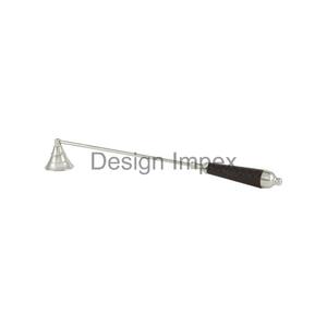 อุปกรณ์ตกแต่งเทียนแบบเรียบง่ายด้ามไม้สำหรับตัดเทียนโลหะ - Product Image 2