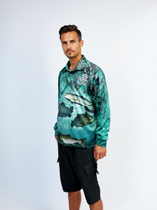 Bulk Mens Fishing Shirts Quick Dry Breathable UV Block Outdoor Angling Apparel Performance Summer Wear Factory Low Price Deals - Product Image 6