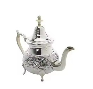 Dallah árabe hecho a mano brillante estilo moderno Dallah árabe superventas utensilios de cocina con acabado dorado tetera tendencia superior - Product Image 5