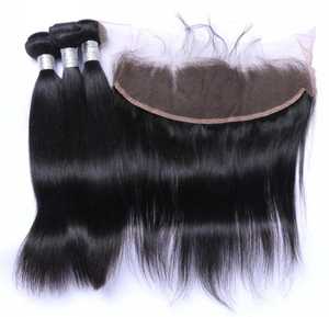 Qualité vérifiée Extensions de cheveux humains indiens Cuticule complète Bundles d'extrémité saine Nouvelles Sources Techniques Matière première Remy Virgin - Product Image 1