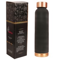 Bouteille d'eau en cuivre pur, protection anti-fuite avancée, écologique, réutilisable, conception sans joint, bienfaits pour la santé AYURVEDA YOGA