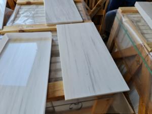 Azulejos de mármol de dolomita Bianco Super White 2024, encimera de cocina Exterior Interior moderna, técnica Natural, villas hechas en el suelo - Product Image 4