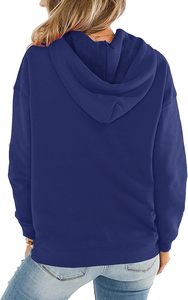 Sweatshirts à capuche pour femmes personnalisés à la mode ensemble de sweat à capuche zippé surdimensionné vêtements de sport d'hiver grande taille vêtements de rue - Product Image 4