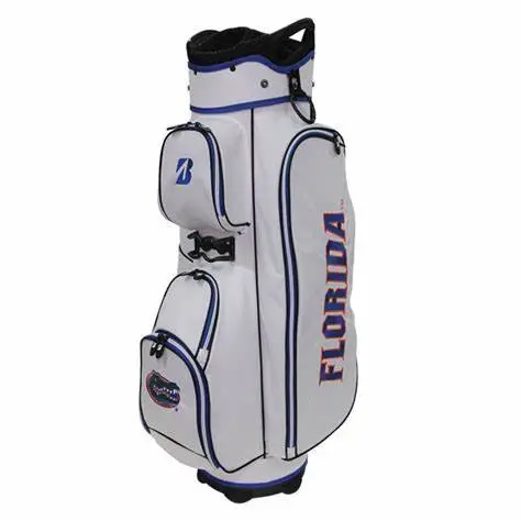 Bridgestone NCAA Golf Cart Bag-Georgia, Blanc/Rouge/Noir