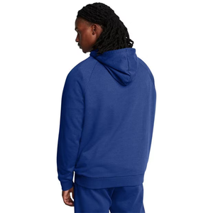Sweat à capuche bleu classique avec poche avant Sweat à capuche à la mode pour un usage quotidien Sweat à capuche en coton doux - Product Image 3