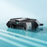 Addotron SE PRO, Limpiador Robótico de Piscinas Automático con Energía Solar, Batería Grande de 9600mAh, Control por Aplicación