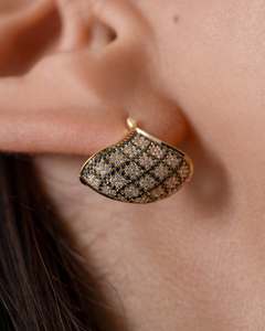 Pendientes de Plata de Ley 925 con Moissanita en Forma de D, Joyería de Moda, Pendientes de Diamante de Moissanita - Product Image 4