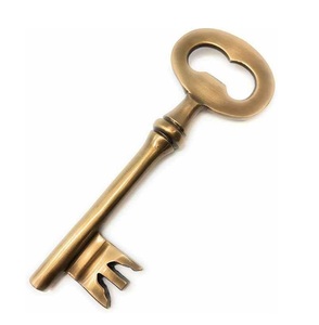 wholesale supplier Brass Key Bottle Opener manufacturer Metal Royal Look <b>Lid</b> Opener Handmade <b>Design</b> best price - Product Image 1