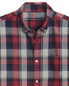 Camisa a cuadros para hombre, roja, azul marino, gris, de manga larga, informal, de franela de algodón, suave, cómoda, para uso diario, al por mayor - Product Image 4