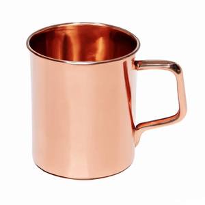Manufacturer Supplier of 100% Food Safe and Pure Copper Hammered Moscow Mule Mug sublimation Copper Handle <b>beer</b> mugs wholesale - Product Image 6