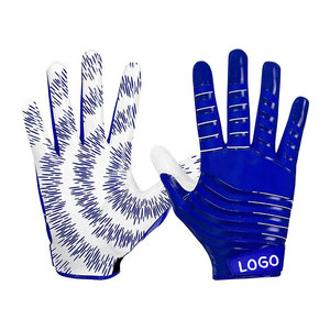 Guantes de receptor de fútbol para adultos y jóvenes de alta calidad, guantes de fútbol transpirables para venta en línea, guantes de fútbol americano impresos - Product Image 1
