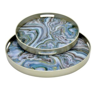 Bandeja de servicio de mesa para restaurante de boda de Hotel más vendida, último diseño de pegatinas, artículos de alimentos navideños para Ramadán - Product Image 3