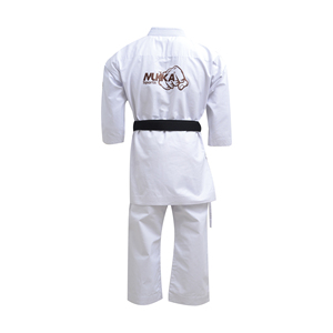 ชุดคาราเต้ผ้าคอตตอนสีสำหรับผู้ใหญ่เครื่องแบบคาราเต้ผ้าคอตตอนดีไซน์ใหม่ล่าสุด - Product Image 2