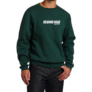 Diferentes colores de alta calidad gruesa básica polar cuello redondo de gran tamaño hombres sudadera personalizada etiqueta privada cuello redondo hombres sudadera - Product Image 6