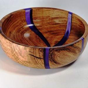 Bol avec résine époxy teintée et bois exotique & bol en résine en ligne au meilleur prix taille de produit personnalisé fabriqué en inde - Product Image 6