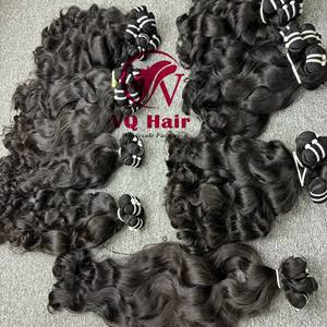 ผมมนุษย์บริสุทธิ์แบบลอนธรรมชาติผมเวียดนามแบบไม่ผ่านกระบวนการผมคนหนึ่ง - Product Image 3