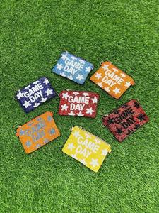 Sacs de soirée de luxe faits à la main en gros avec des perles de rocaille, des glands, un porte-monnaie assorti, motif œil maléfique Hamsa pour les fêtes - Product Image 5