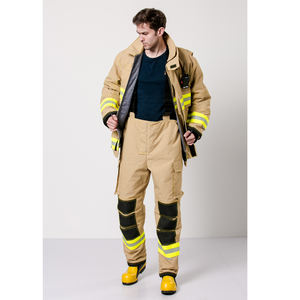 Nuevo diseño extraíble capa interior DRD Nomex IIIA bombero rescate de emergencia uniforme traje de servicio de bomberos para bombero - Product Image 3