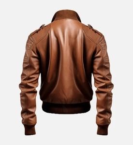 Nuevas chaquetas de cuero personalizadas de alta calidad para hombre, nuevo diseño, precio barato, chaquetas para hombre, chaqueta antiarrugas duradera transpirable para hombre - Product Image 6