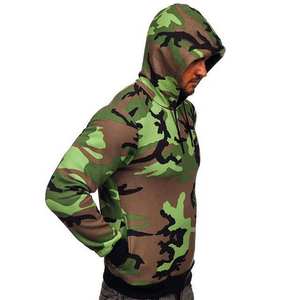 Vente chaude hommes de haute qualité hiver pull à capuche sweat impression numérique polaire tissu écologique respirant caractéristiques - Product Image 3