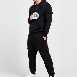 Ensemble de survêtements en coton molletonné pour hommes - Product Image 4