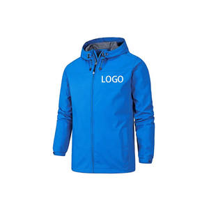 Chaqueta cortavientos de poliéster reflectante para hombre de talla grande personalizada para deportes, ropa de invierno impermeable Retro Vintage - Product Image 2