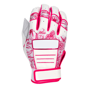 ถุงมือซอฟต์บอลเบสบอลผ้าโพลีเอสเตอร์/ ผ้าฝ้ายผ้าโพลีเอสเตอร์น้ำหนักเบาระบายอากาศได้ดีมีห่วงคล้องปิด - Product Image 2