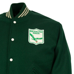 Blouson universitaire matelassé en satin enduit de haute qualité pour homme, en cuir et laine, style baseball, streetwear, avec poches sur le devant, coupe-vent - Product Image 3