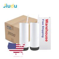 Gobelet à café intelligent avec haut-parleur, mug à sublimation à double paroi isolé sous vide, étanche, sans fil, 20 oz, avec poignée