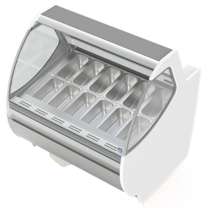 Vitrina Refrigerada Snowgel para Helados y Gelato, Exhibidor para Tiendas, Cafeterías y Pastelerías - Product Image 6