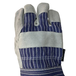 Best-seller Gants de travail en cuir de vachette résistants et durables Gants de conducteur Gants de jardinage canadiens/gréeur pour entrepôt de conduite - Product Image 6