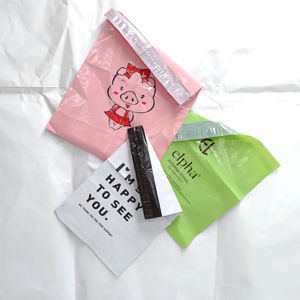 Personnalisé résistant aux fuites indéchirable imperméable à l'eau écologique réutilisable léger poly sac mailer simple mais accrocheur - Product Image 2