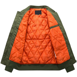 2024แจ็คเก็ตบอมเบอร์แจ็คเก็ตโพลีเอสเตอร์ระบายอากาศกลับด้านได้แจ็คเก็ตบอมเบอร์ลำลอง - Product Image 5