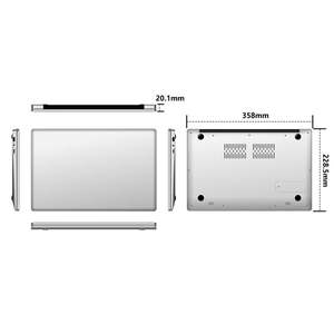 Ordinateur portable léger de 15,6 pouces avec écran IPS Full HD, clavier anglais et caméra intégrée, idéal pour les entreprises et l'éducation - Fabrication OEM - Product Image 2