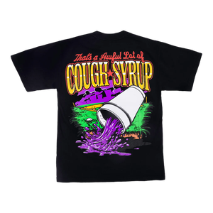 T-shirt pour homme Be$os Y2K Streetwear, 100% Coton de haute qualité, col rond, motif 'C'est vraiment beaucoup de sirop contre la toux' - Product Image 3