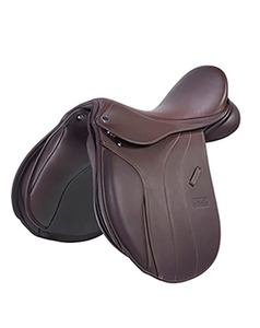 Selle en cuir de luxe tout usage conçue pour l'équitation anglaise, l'entraînement, la randonnée, la compétition, la performance professionnelle - Product Image 2
