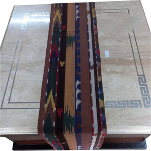 Décorations en tissu colorées pour fête, chemin de Table pour mariage, anniversaire, Vintage, Pantone, élégant, imperméable, rayé - Product Image 5